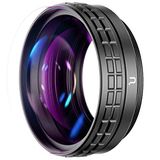 Groothoeklens ULANZI WL-1 18mm Groothoek met 10X Macro, 2-in-1 hulplens voor Sony ZV1 Camera