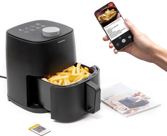 InnovaGoods Fryinn Lite 2000 - Air Fryer - 2L - 1200W - Black