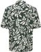 ONLY & SONS Overhemd ONSHARVI Viscose Linnen Katoen Korte mouw Gebloemd Regular Fit Heren M Darkest Spruce