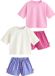 Next - Meisjes - Set van 2 geweven pyjamabroeken - Blauw