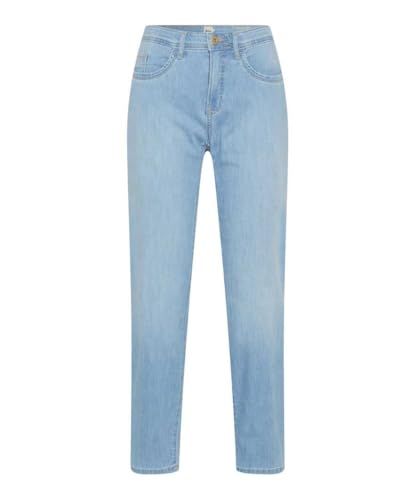 Style Mary S verkorte 5-pocket-jeans in ultralichte denim-kwaliteit, 19 Used Bleached Blue, 31W / 32L