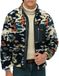 Superdry Printed Zip Through Fleece Vest Hommes - Taille L