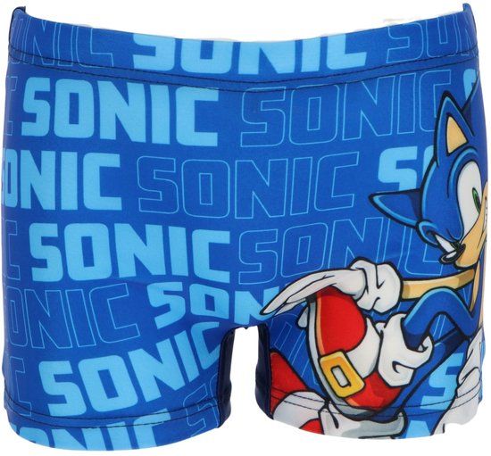 4KidsOnly Sonic Zwemboxer Blauw Maat 98/104