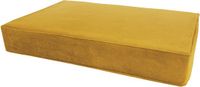 Madison Orthopedisch Hondenkussen – Velvet Geel – Maat S