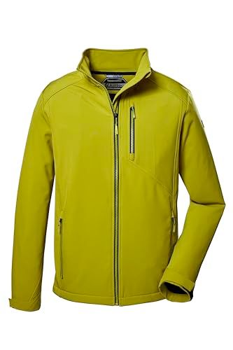 killtec Heren Softshelljas/outdoorjas KOS 263 MN SFTSHLL JCKT - pistachio - M