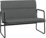 vidaXL Bankje 100x64x80 cm kunstleer grijs
