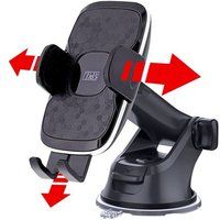 T'nB 3 in 1 premium mobiele telefoonhouder Zwart