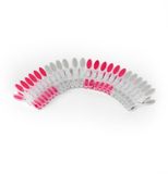 Kleeneze Wasknijpers - 24 Stuks, Antislip, Roestvrij, Gerecycled, Grijs