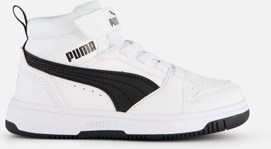 PUMA Rebound V6 Mid AC+ PS Sneakers - Puma White-Puma Black - Maat 28
