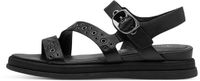 Tamaris - Dames - Plateau sandalen - Zwart - Maat 40