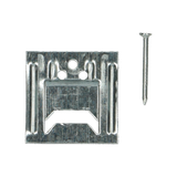 pgb-Europe PGB-FASTENERS Profielklem type K Ø 2mm + nagel Zn 250 st 000KLE00100203