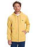 Quiksilver Basic Sweatshirt Met Rits Geel XL Man