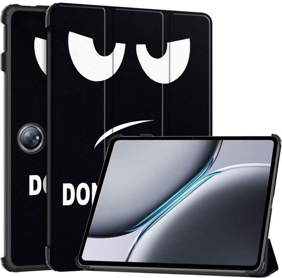 imoshion Design Trifold Bookcase voor de OnePlus Pad 2 - Don't touch
