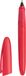 Brunnen 102911223 Inkliner, rood, mat gelakt, strepen