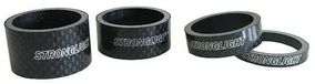 Stronglight 1 1/8'' Headset-afstandhouder 4 Eenheden Zilver