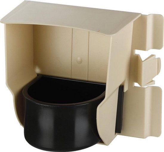 Ferplast Brava 4 Voerbak - 16.5x9.5x14 cm - Beige