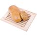 Home Creative Planche à pain avec ramasse-miettes en bois | 35,5 x 28,5 x 2 cm | Hêtre naturel | Accessoire idéal pour toute cuisine