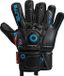 Elite Sport Supreme Gants de gardien de but - Noir / Bleu | Taille : 7