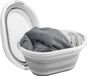 Linden Berg Wasmand, opvouwbaar, 36 liter, grijs/wit