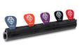 Fire Stone Plectrumhouder/Pickhouder Rubber voor Microfoonstatief, Zwart, Lengte 18 cm, voor 5-6 Plectra