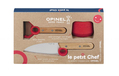 Opinel Le Petit Chef 3-Delig Messenset - RVS - Hout