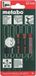 Metabo Stichzaagbladassortiment 5-delig 4xHout/1xMetaal HCS/HSS v.Hout/Ku/Metaal