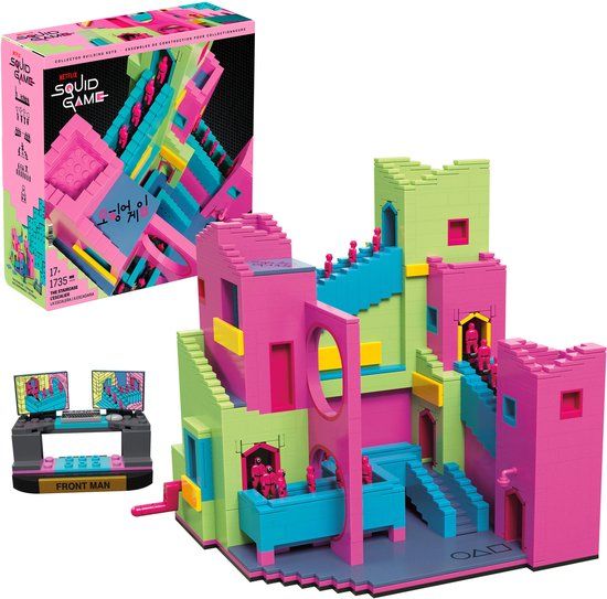 MEGA Mattel MEGA Squid Game Staircase Construction Set