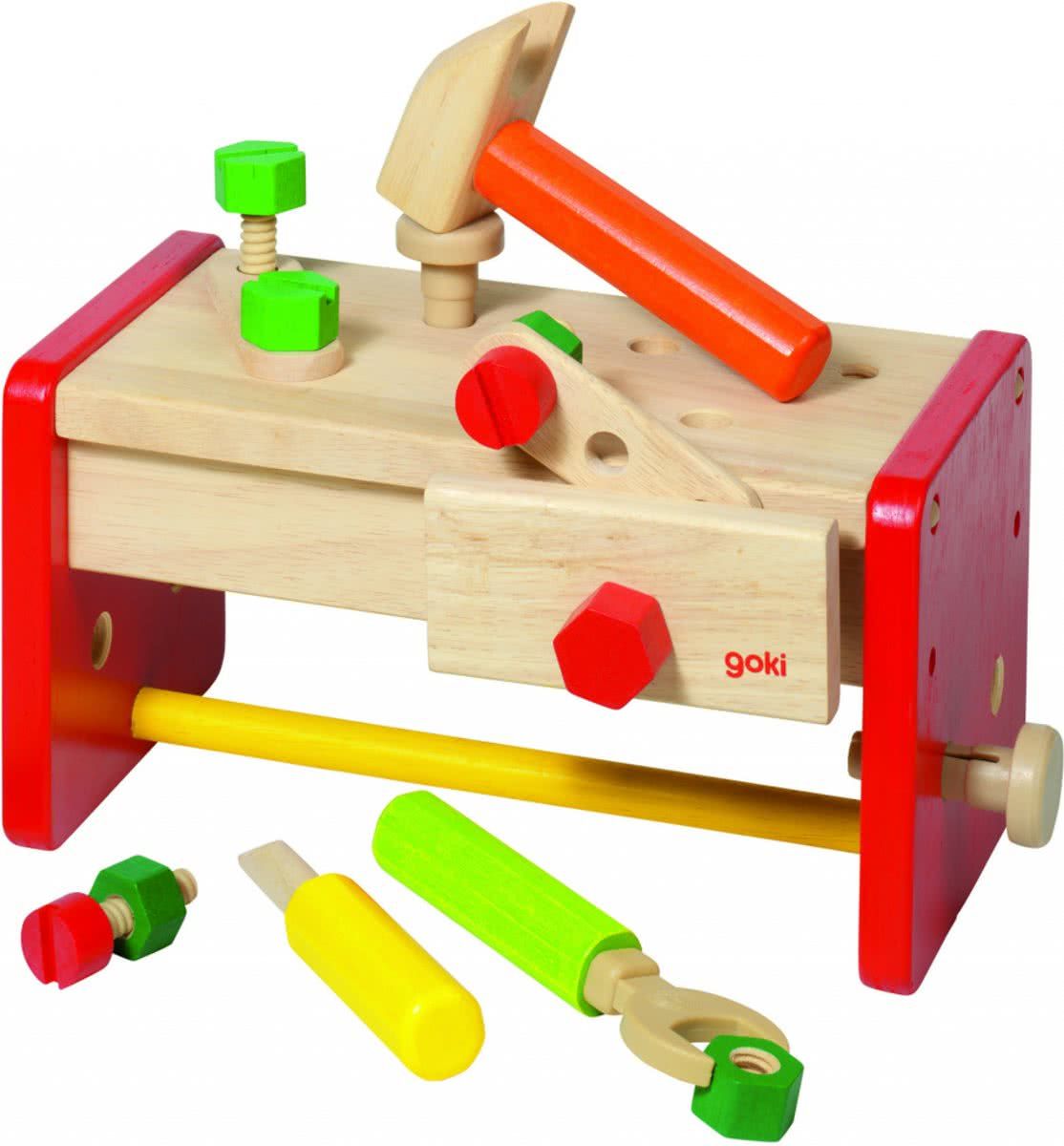 Goki Werkbank en Gereedschapskist - 2 in 1