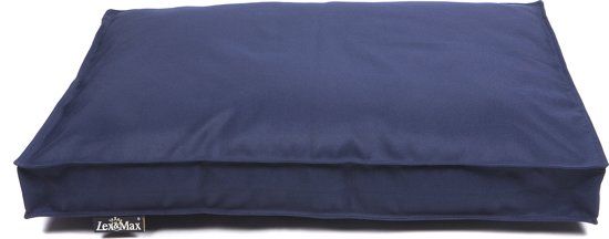 Lex & Max BOXBED ALL WEATHER 90X65 DARKBLUE - Hondenkussen