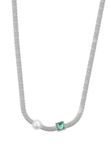 NAEMI Halsketting Zilver Staal 45 cm