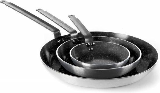 Hendi Professionele Koekenpan - Gietaluminium - 24 cm - Inductie