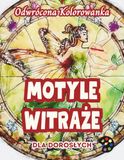 Motyle Witraże Odwrócona Kolorowanka Dla Dorosłych: 34 Piękne Akwarelowe Wzory | Kreatywność, Uważność, Medytacja, Relaks, Antystresowe Kolorowanie