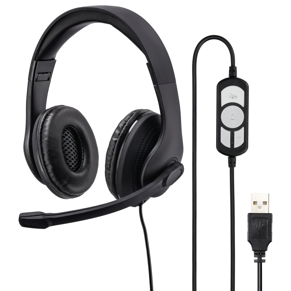 Hama HS-USB300 Gaming Headset - USB - Zwart