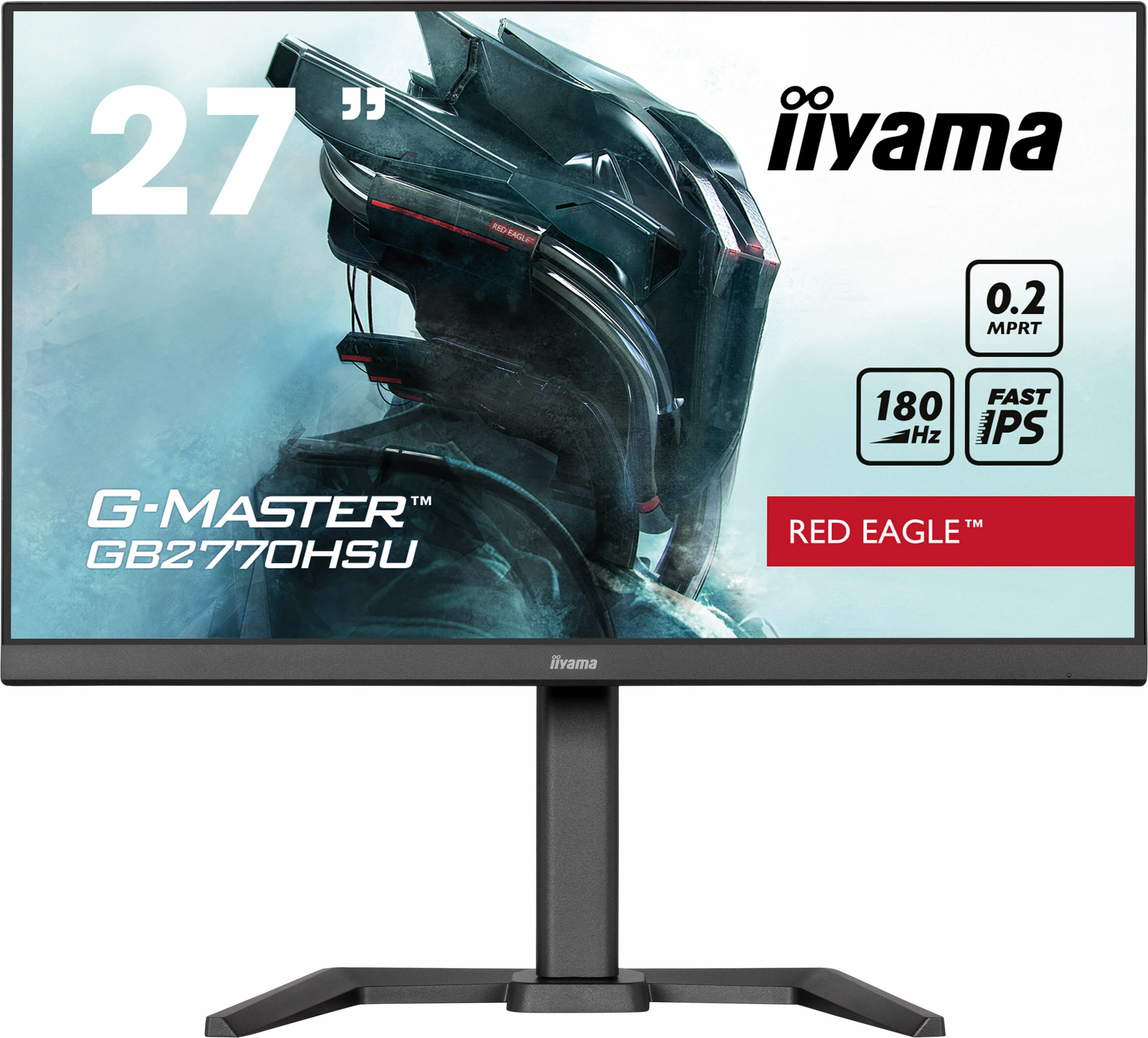 iiyama G-MASTER GB2770HSU-B6 27" Full HD IPS 180Hz Gaming Monitor - Black