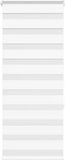 vidaXL Zebra rolgordijn 60x150 cm wit