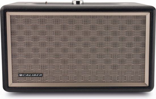 Caliber Morris HFG311BT Retro Bluetooth Speaker - Vintage Design - 60W - Black