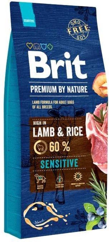 Brit Premium by Nature Sensitive Lamb 15 kg - Hondenvoer