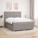 Maison Exclusive - Lit boxspring avec matelas Taupe 160 x 200 cm Tissu
