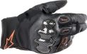 Alpinestars SMX-1 Drystar Handschoenen Zwart Fluo Rood Maat 3XL