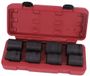 Seneca Krachtdoppenset - 8-delig - 1 inch aansluiting - 24 tot 38 mm