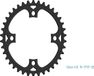Xtrabike Bafang Porteur Tandwiel 38t 1/2x3/32 Zwart Staal
