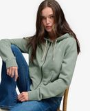 Superdry Athletic Essentials Crop Hoodie Grün Größe: 38