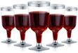 Set de 30 Verre à vin réutilisable en plastique pour fêtes