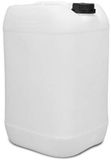jerrycan 25L HDPE avec fermeture à vis pour denrées alimentaires