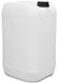 OEM 25L HDPE jerrycan met schroefsluiting voor levensmiddelen