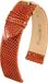 HIRSCH LIZARD M BROWN - 14mm Horlogeband Leer Unisex Bruin Goudkleurig