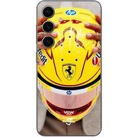 Samsung Galaxy S23 FE Hamilton 44 Casque Ferrari Officieel etui