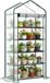 Outsunny Kas PVC 90x49x193cm Transparant