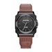 G-Star GSW.508.04 - Montre - Cuir - Brun foncé - 41 mm