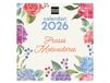 Finocam Wandkalender 2026, 30 x 30 cm, maandoverzicht januari - december 2026 + september 2025 (4 maanden), kalender 2026, afbeeldingen motiverende spreuken - Catalaans